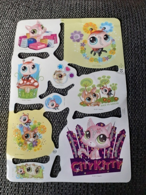 mlp 2160 kiiltokuva-arkki  littlest pet shop