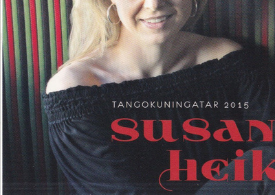 Susanna Heikki. laulaja, fanikortti. e304
