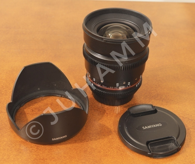 Samyang 16mm/2.2 Canon Ef
