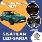 Hyundai Bayon Sisätilan LED-sarja 8-osainen - pikkukuva 1