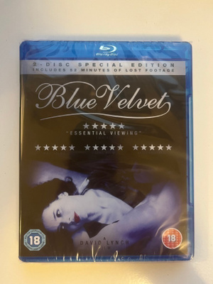 Blue Velvet (2Blu-ray) Dennis Hopper (1986 David Lynch UUSI