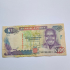 K100 BANK OF ZAMBIA  AD7888881 - pikkukuva 1