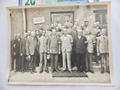 Valokuva Lapuanliike IKL Talonpoikaismarssi Vammala 1930