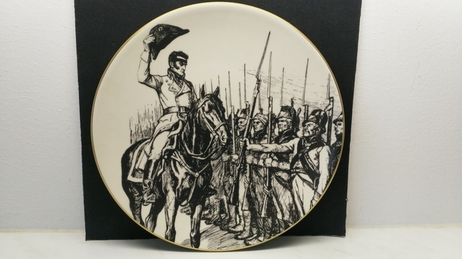 Arabia seinälautanen Döbeln Juuttaalla, Albert Edelfelt