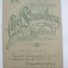 VANHA CDV Visiitti Valokuva Suomen Kaartilainen 1900-l - pikkukuva 2