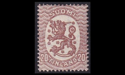 112AW1 ** M-17 20p A W1 (1925)