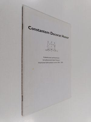 Heikki Tilander : Constantem decorat honor : kadettikunna...