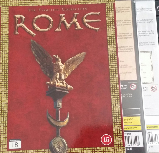 Rome - tuotantokaudet 1 ja 2-DVD