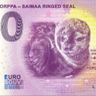 *NOLLA-EURO*2024*SAIMAANNORPPA - SAIMAA RINGED SEAL* - pikkukuva 1