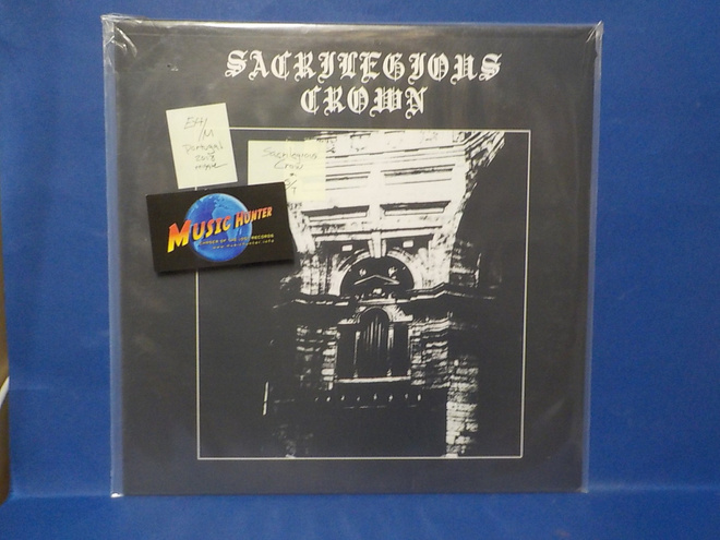 SACRILEGIOUS CROW - S/T EX+/M PORTUGAL 2018 REISSUE LP