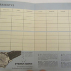 VANHA Lukujärjestys Eterna Kello Mainos 1956 UPEA - pikkukuva 2
