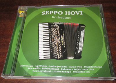 Seppo Hovi: Kotiseutuni cd-levy