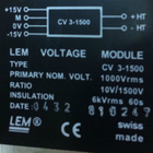 Korkeajännitemuunnin LEM Voltage Module CV 3-1500 2kpl - pikkukuva 1