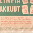 Motti – pääsylippu Olympiakisoihin 1952, juliste , K3 + - pikkukuva 2