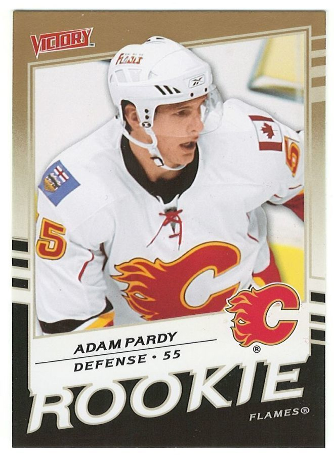 08-09 Upper Deck Victory Gold #339 Adam Pardy RC