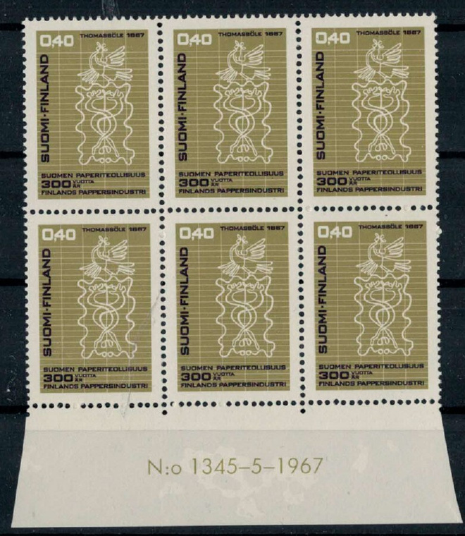 1967 paperiteollisuus  nro-6lo   ++
