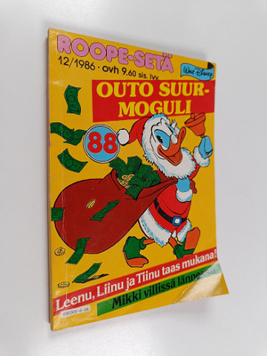 Roope-setä 12/1986 : Outo suurmoguli
