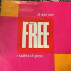 FREE: All Right Now * Mouthful of Grass *SCAN 1970 - pikkukuva 1