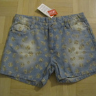 Nuorelle naiselle Blue seven farkku shortsit ja t-paita - pikkukuva 3