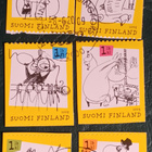 2009 Muumit sarjakuvissa vihkomerkit leimattuna - pikkukuva 1