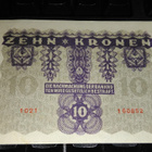 Austria Itävalta 10 Kronen 1922 P75 UNC - pikkukuva 2