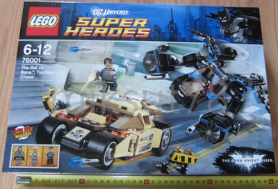LEGO 76001 Lepakko vs. Bane: hurja takaa-ajo 368pcs *UUSI