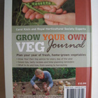 Carol Klein PUUTARHAKIRJA Grow your own veg Journal - pikkukuva 2