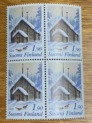 JOULU 1,90MK 1989 NELIÖ**