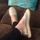 Uudet Trio Shoes hopeiset espadrillot - pikkukuva 1