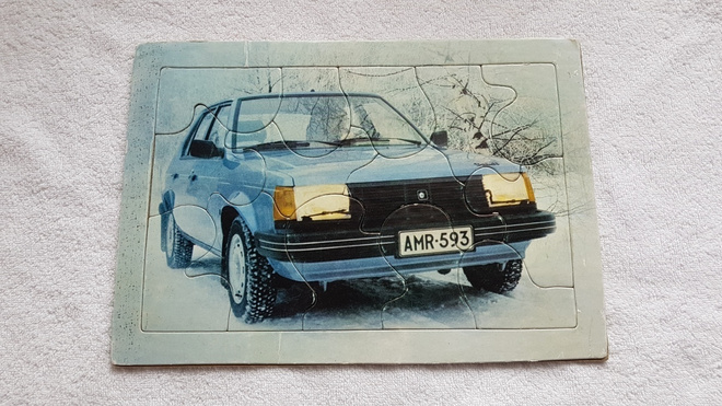 Chrysler palapeli vintage
