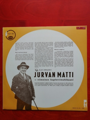 Jurvan Matti Viimeinen kuplettimohikaani Lp