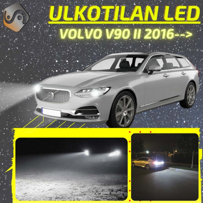 V90 II 2016--> Ulkoiset LED -valot