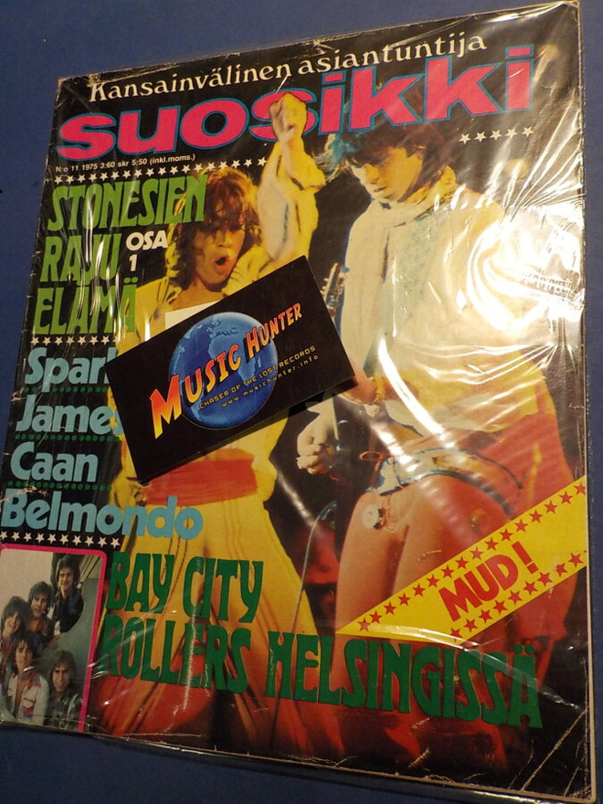SUOSIKKI LEHTI #11/1975 + JULISTEESSA SPARKS
