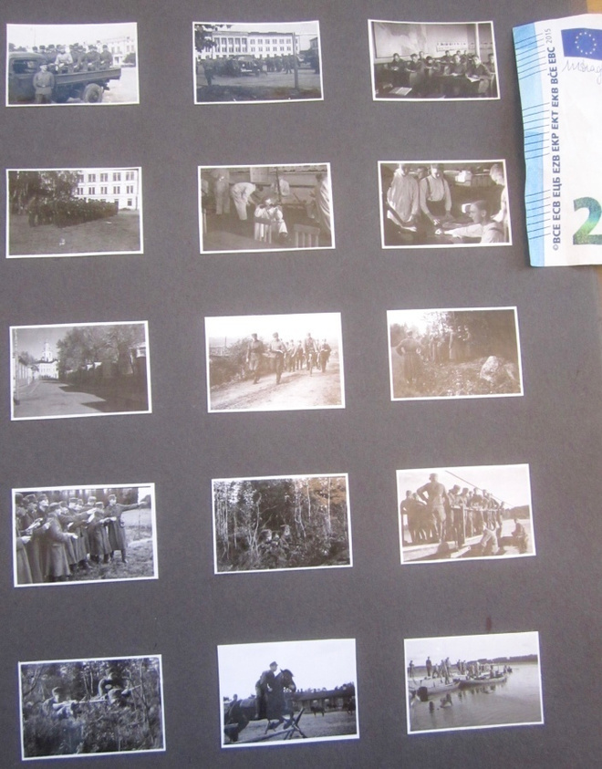 22 VANHAA Valokuvaa Sotilaat RUK Hamina 1930-l