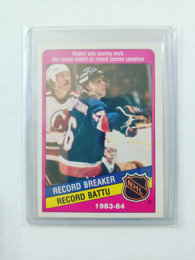 84-85 Opc - Pat LaFontaine RC