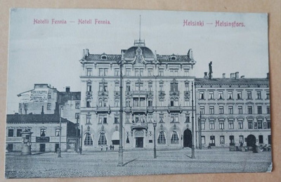 Helsinki, Hotelli Fennia, Mikonkatua, mv pk, p. 1912