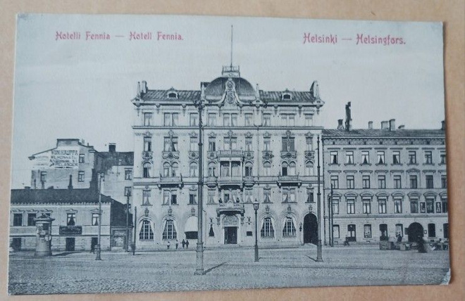 Helsinki, Hotelli Fennia, Mikonkatua, mv pk, p. 1912