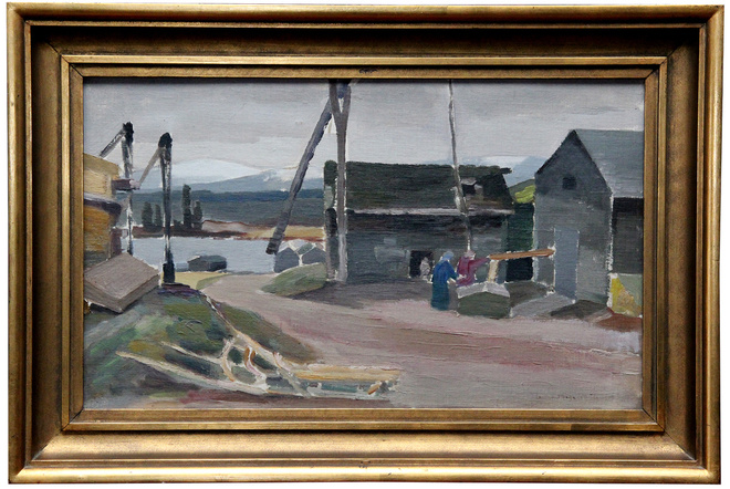 Lennart Segerstråle, Lapinmaisema 1929