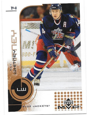 2002-03 Upper Deck MVP #54 Ray Whitney Columbus BJ