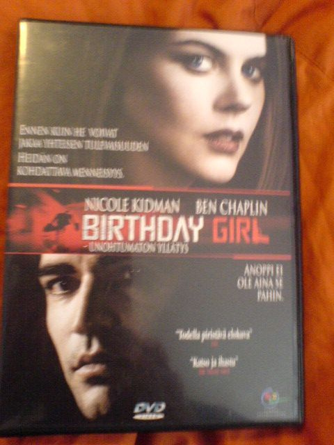 Birthday girl - Unohtumaton yllätys , DVD