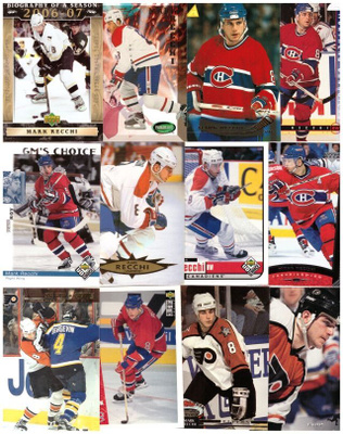 12 x MARK RECCHI Canadiens, Flyers, Penguins