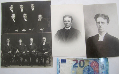 4 VANHAA Valokuvaa Lapua Papit 1920-l Postikorttikoko