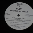 BLUR - Music Is My Radar - 12" single - 2000 indie rock EX- - pikkukuva 1