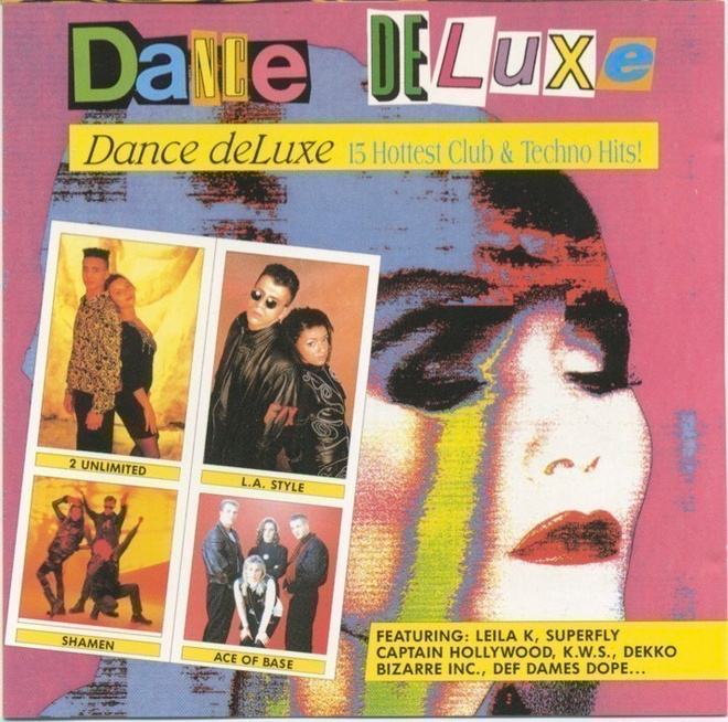 DANCE DELUXE – Suomalainen Finnlevy Techno-kokoelma CD 1993