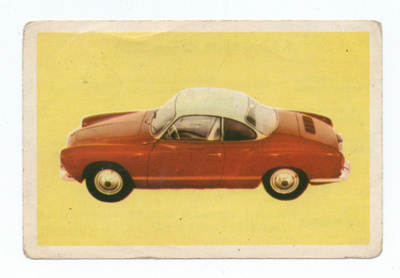 Purkkakuva Hellas Autosarja n:o 24 KARMANN GHIA 1200