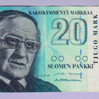 20 mk v.1993 Litt. A P-123 (Korhonen-Heinonen) - pikkukuva 1