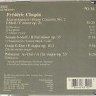 Frédéric Chopin • Piano Concerto No. 2 / Funeral March... CD - pikkukuva 3