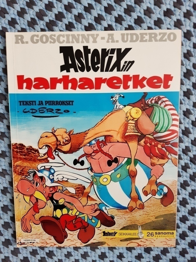 Asterixin harharetket 1.p HYVÄKUNTOINEN!