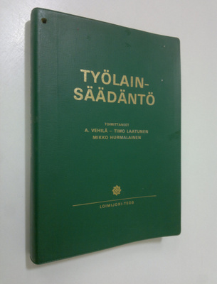 Kalevi Hölttä : Työlainsäädäntö