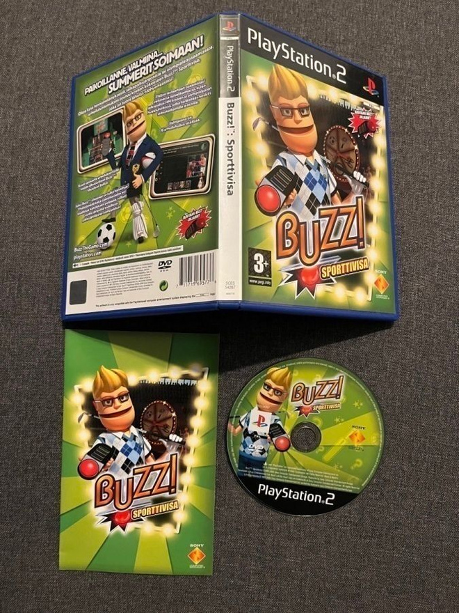 Buzz - Sporttivisa PS2 (Puhumme Suomea)